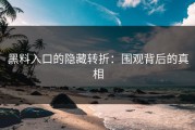 黑料入口的隐藏转折：围观背后的真相